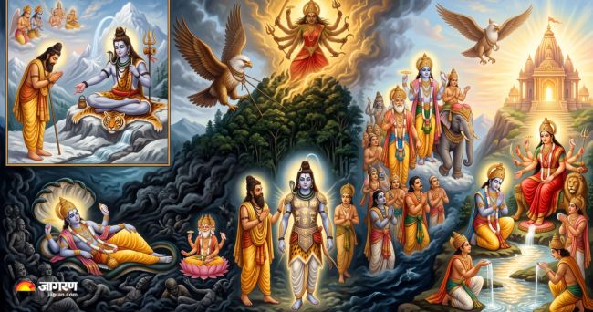 भगवान विष्णु के साथ मां कामाख्या की दिव्य लीला (1)